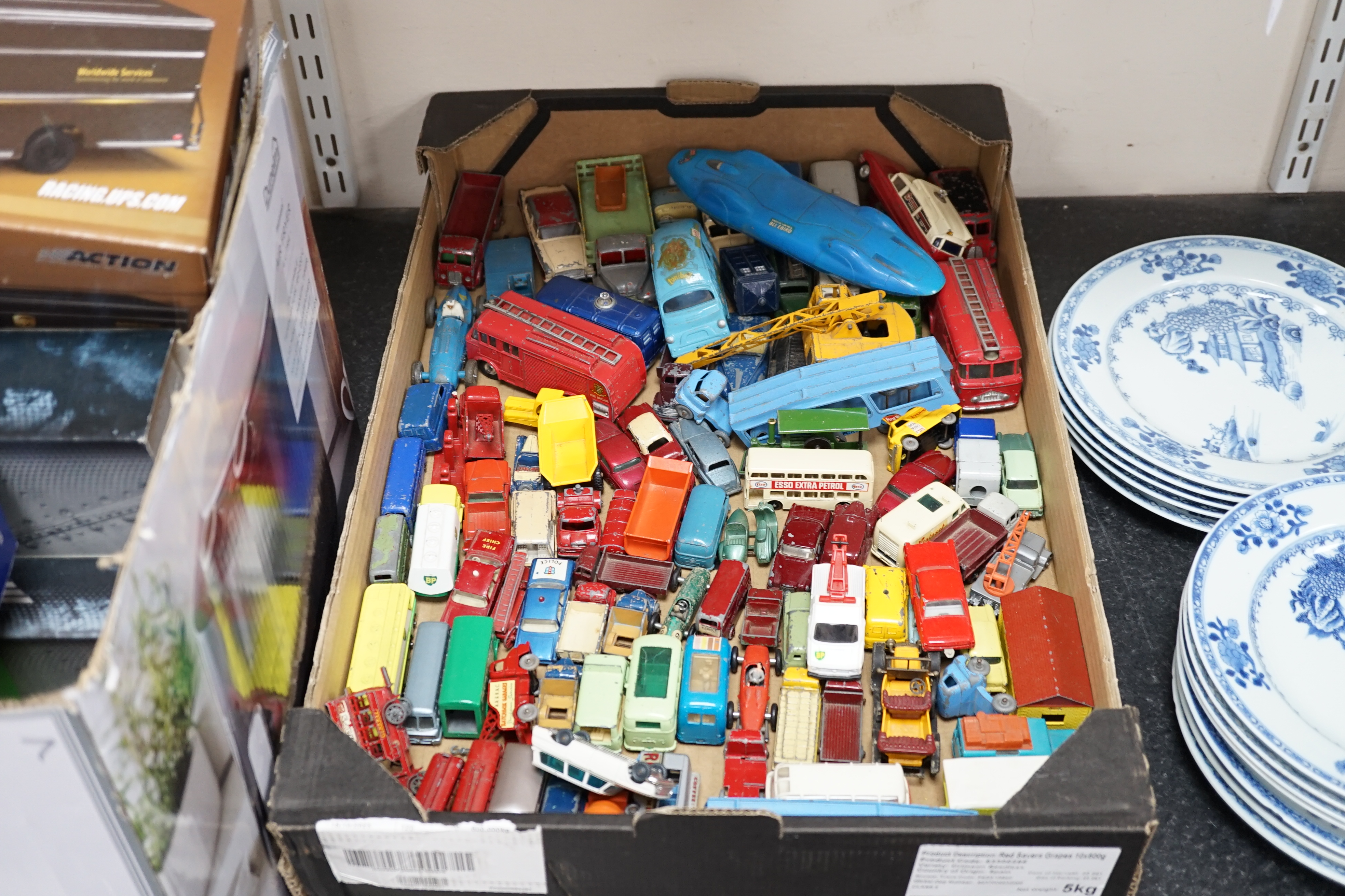 A collection of mainly 1960s diecast vehicles, including twenty-two Husky vehicles, Matchbox Series, Corgi Toys and Dinky Toys (100+ vehicles)